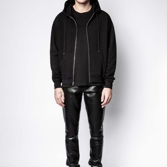 NWT Zadig & Voltaire Salva Studs Sweatshirt, Size S, M - Picture 2 of 7